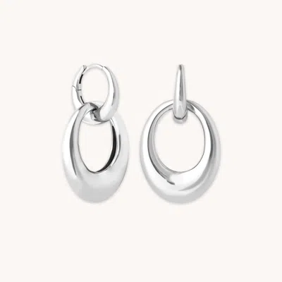 Astrid &amp; Miyu Dome Link Hoops