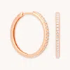Astrid &amp; Miyu Essential Crystal Large Hoops