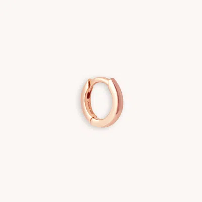 Astrid &amp; Miyu Essential Hoop Earring In Rose Gold