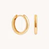 Astrid &amp; Miyu Essential Small Hoops In Gold