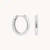 Astrid &amp; Miyu Essential Small Hoops In Silver