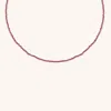 Astrid &amp; Miyu Garnet Beaded Necklace