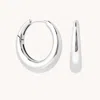 Astrid &amp; Miyu Graduated Hoops In Silver