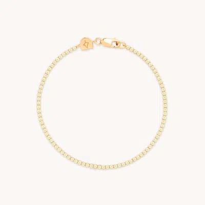 Astrid &amp; Miyu Green Tennis Bracelet