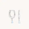 Astrid &amp; Miyu Gwp Pear Charm Huggies