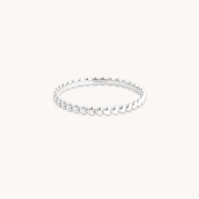 Astrid &amp; Miyu Heart Band Ring