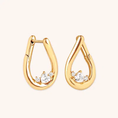 Astrid &amp; Miyu Heart Cluster Molten Hoops