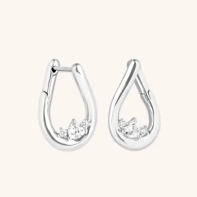 Astrid &amp; Miyu Heart Cluster Molten Hoops