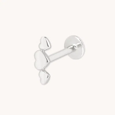 Astrid &amp; Miyu Heart Cluster Piercing Stud