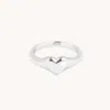 Astrid &amp; Miyu Heart Signet Ring