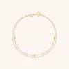 Astrid &amp; Miyu Heart Topaz Bracelet