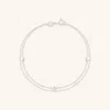 Astrid &amp; Miyu Heart Topaz Bracelet