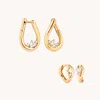 Astrid &amp; Miyu Hidden Heart Gift Set In Gold