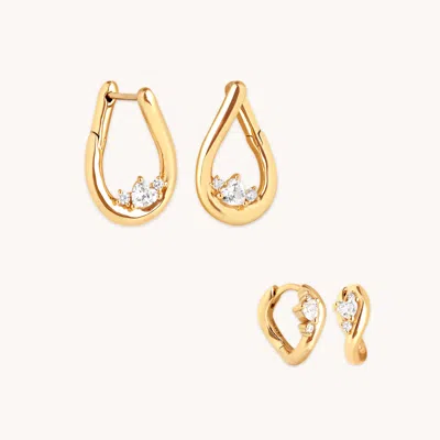 Astrid &amp; Miyu Hidden Heart Gift Set In Gold