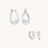 Astrid &amp; Miyu Hidden Heart Gift Set In Silver