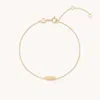 Astrid &amp; Miyu Id Charm Bracelet In Solid Gold