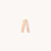 Astrid &amp; Miyu Illusion Crystal Hoop 6.5mm In Rose Gold