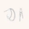 Astrid &amp; Miyu Illusion Crystal Hoops