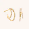 Astrid &amp; Miyu Illusion Crystal Hoops