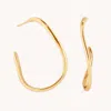 Astrid &amp; Miyu Infinite Hoops In Gold