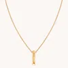 Astrid &amp; Miyu Initial Pendant Necklace I In Gold