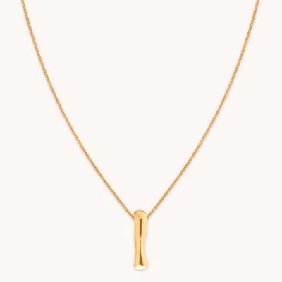 Astrid &amp; Miyu Initial Pendant Necklace I In Gold