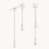 Astrid &amp; Miyu Lab Diamond &amp; Pearl F&amp;b Drop Studs