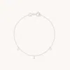 Astrid &amp; Miyu Lab Diamond Charm Bracelet