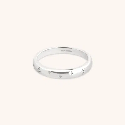 Astrid &amp; Miyu Lab Diamond Cosmic Band Ring