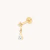 Astrid &amp; Miyu Lab Diamond Cosmic Charm Piercing Stud