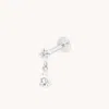 Astrid &amp; Miyu Lab Diamond Cosmic Charm Piercing Stud