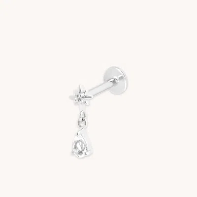 Astrid &amp; Miyu Lab Diamond Cosmic Charm Piercing Stud