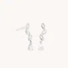 Astrid &amp; Miyu Lab Diamond Marquise Cluster Charm Earrings