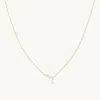 Astrid &amp; Miyu Lab Diamond Marquise Cluster Pendant