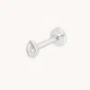 Astrid &amp; Miyu Lab Diamond Pear Piercing Stud