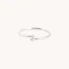 Astrid &amp; Miyu Lab Diamond Wrap Ring