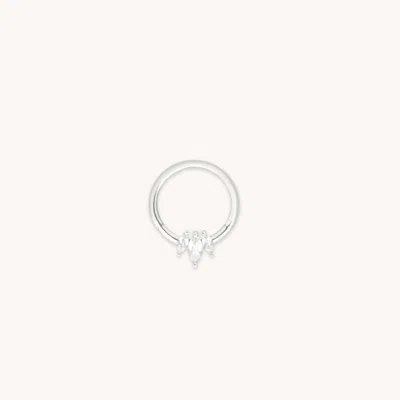 Astrid &amp; Miyu Marquise Cluster Daith Ring