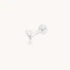 Astrid &amp; Miyu Marquise Fan Charm Piercing Stud