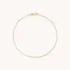 Astrid &amp; Miyu Marylebone Chain Bracelet In Solid Gold