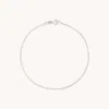 Astrid &amp; Miyu Marylebone Chain Bracelet In Solid White Gold