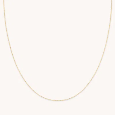 Astrid &amp; Miyu Marylebone Chain Necklace In Solid Gold