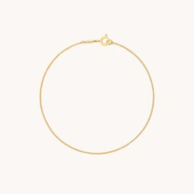 Astrid &amp; Miyu Miyu Story Chain Bracelet In Solid Gold