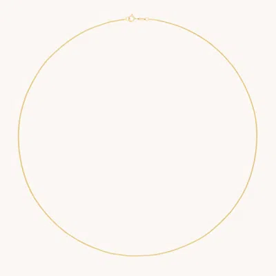 Astrid &amp; Miyu Miyu Story Chain Necklace In Solid Gold