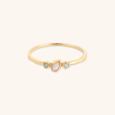 Astrid &amp; Miyu Molten Opal Cluster Ring