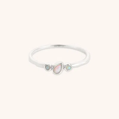 Astrid &amp; Miyu Molten Opal Cluster Ring