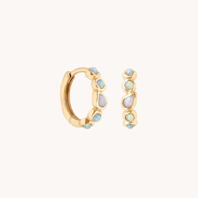 Astrid &amp; Miyu Molten Opal Huggies