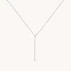 Astrid &amp; Miyu Molten Teardrop Lariat Necklace