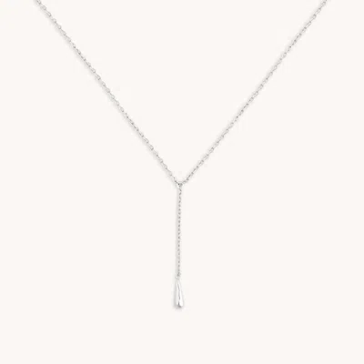 Astrid &amp; Miyu Molten Teardrop Lariat Necklace