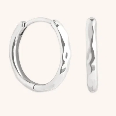 Astrid &amp; Miyu Molten Texture Hoops