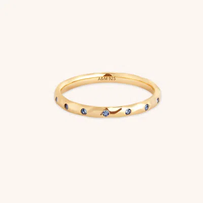 Astrid &amp; Miyu Molten Texture Opal Band Ring